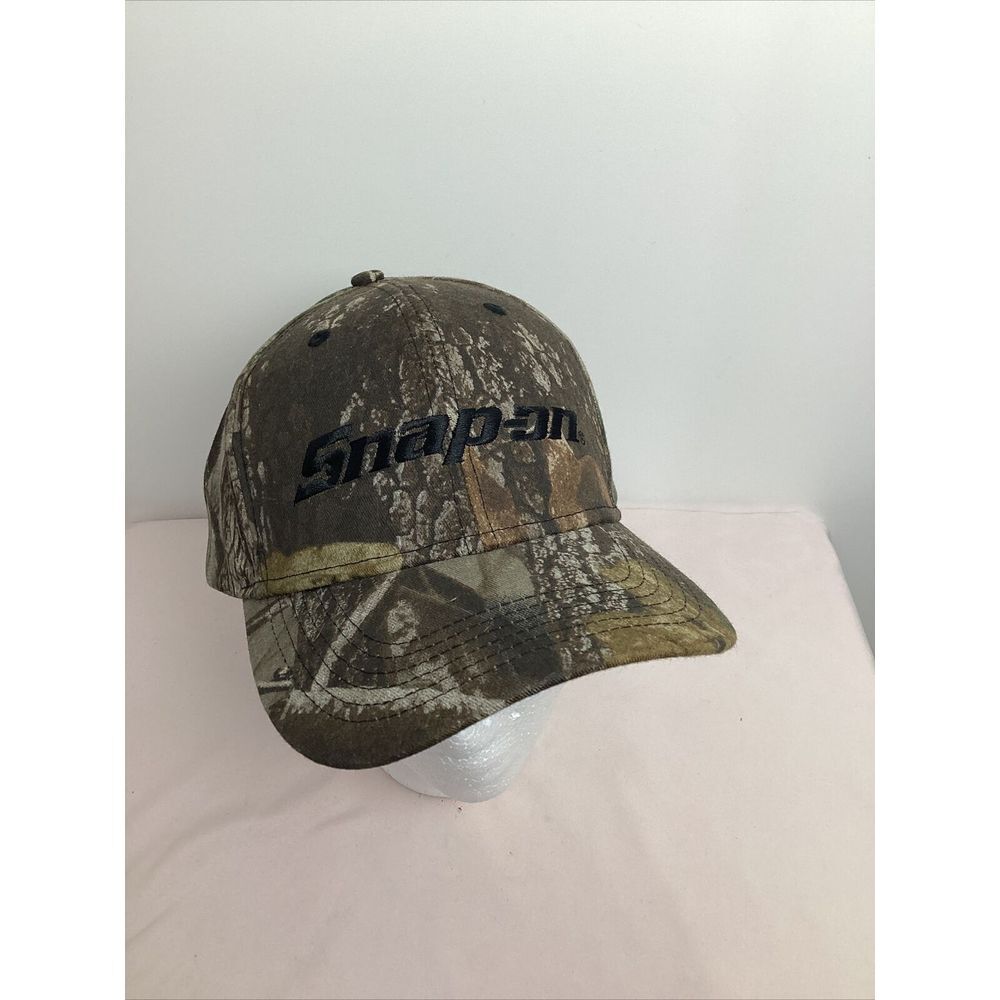 Snap-On Tools Officially Licensed Camouflage Hunting Snap-Back Hat Cap